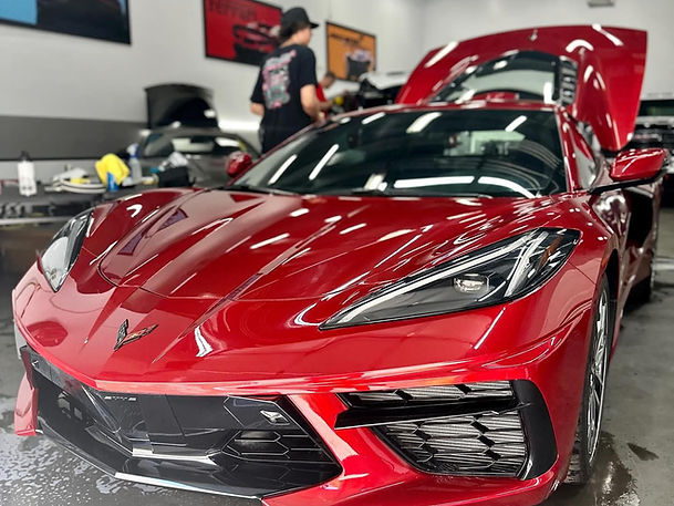 Ceramic Coating detailing work